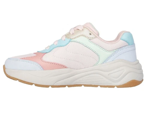 Skechers Nova sneakers sart rosa multi med snørebånd